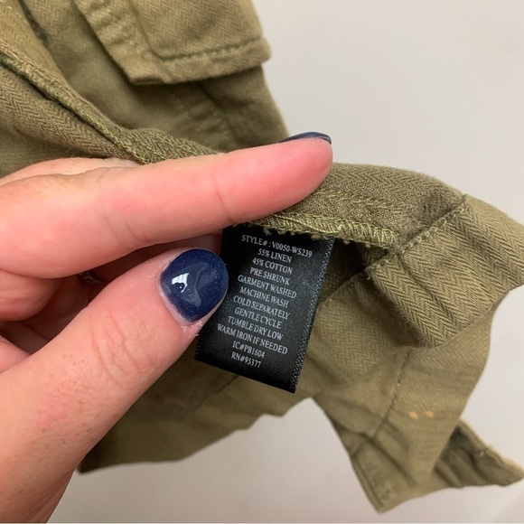 Sanctuary Linen Blend Utility Vest - Picture 11 of 13